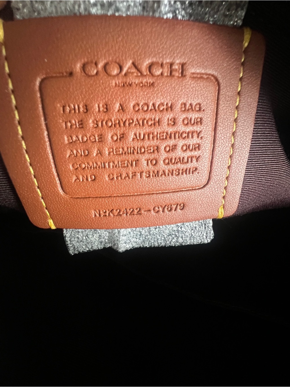 Coach Rowan Satchel Bag In Blocked Signature Canvas And Wallet - Picture 2 of 11